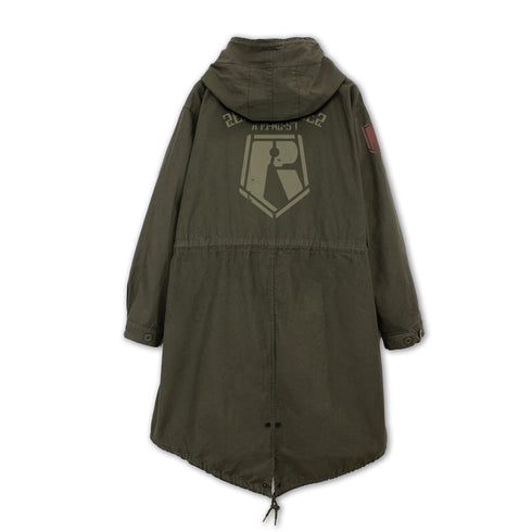 『装甲騎兵ボトムズ』レッドショルダーエンブレム M-51ジャケット ブラック XL